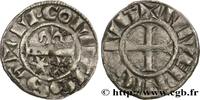 FRANCE Denier NIVERNAIS - COUNTY OF NEVERS - MAHAUT II Nevers n.d. (18mm, 0,92g, 9h) -