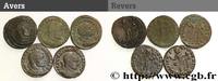 Lot de cinq folles LOTS (mm, g, h) -