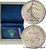 FRANCE Piéfort Nickel de 1 franc Semeuse PIEFORTS Paris 1968 (24mm, 12g, 6h) -