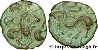 FRANCE Bronze au lion GALLIA BELGICA - BELLOVACI (Area of Beauvais) Beauvais (60) c. 50-25 AC. (19mm, 2,39g, 5h) -