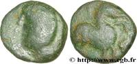 FRANCE Bronze ATISIOS REMOS, classe III GALLIA BELGICA - REMI (Area of Reims) Reims (51) c. 60-40 AC. (17mm, 4,65g, 3h) -