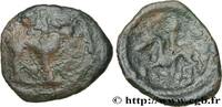 FRANCE Bronze au taureau et au bucrane AMBIANI (Area of Amiens) Amiens (80) c. 60-40 AC. (16mm, 2,24g, 5h) -