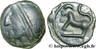 FRANCE Potin à la grosse tête, au bandeau lisse GALLIA BELGICA - SEQUANI (Area of Besançon) Ier siècle avant J.-C. (19,5mm, 5,12g, 9h) -
