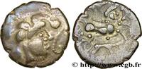 FRANCE Statère de billon au sanglier GALLIA - BAÏOCASSES (Area of Bayeux) Bayeux (14) IIe - Ier siècles AC. (20,5mm, 4,63g, 7h) -