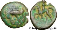 FRANCE Bronze au sanglier et au cavalier tenant un sangli AMBIANI (Area of Amiens) Amiens (80) Ier siècle avant J.-C. (16mm, 2,05g, 7h) -