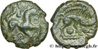 FRANCE Bronze au cheval et au sanglier, “type des dépôts AMBIANI (Area of Amiens) Amiens (80) c. 60-40 AC. (14mm, 2,67g, 12h) -
