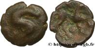 FRANCE Bronze au monstre marin AMBIANI (Area of Amiens) Amiens (80) c. 60-40 AC. (12,5mm, 1,73g, 6h) -