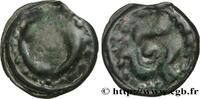 FRANCE Potin aux trois poissons GALLIA BELGICA - LINGONES (Area of Langres) c.80-50 AC. (17,5mm, 2,80g, h) -
