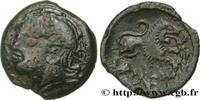FRANCE Bronze ROVECA, classe IVa à la croisette globulair GALLIA BELGICA - MELDI (Area of Meaux) c. 60-40 AC. (18,5mm, 3,35g, 3h) -