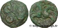 FRANCE Bronze aux hippocampes adossés, BN. 8526 AMBIANI (Area of Amiens) Amiens (80) c. 60-40 AC. (16,5mm, 2,94g, 6h) -