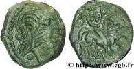 FRANCE Bronze PIXTILOS classe VII au cavalier GALLIA - CARNUTES (Beauce area) Chartres (28) c. 40-30 AC. (15mm, 3,12g, 6h) -