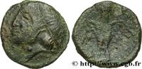 FRANCE Bronze à la tête casquée, à l’aigle de face GALLIA BELGICA - BELLOVACI (Area of Beauvais) Beauvais (60) c. 50-25 AC. (16mm, 2,78g, 3h) -