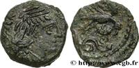 FRANCE Bronze “à l’aigle et au serpent” GALLIA - CARNUTES (Beauce area) Chartres (28) c. avant 52 AC. (16,5mm, 3,08g, 9h) -
