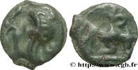 FRANCE Potin au taureau et au lis, classe Ia HIGH AND MIDDLE SEINE Ier siècle avant J.-C. (18mm, 3,68g, 3h) -