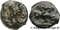 FRANCE Potin au taureau et au lis, classe Ia HIGH AND MIDDLE SEINE Ier siècle avant J.-C. (18,5mm, 3,44g, 9h) -