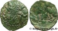 FRANCE Bronze aux sangliers affrontés AMBIANI (Area of Amiens) Amiens (80) c. 60-40 AC. (15mm, 1,39g, 12h) -