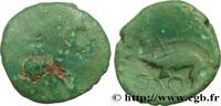FRANCE Bronze aux sangliers affrontés GALLIA - AULERCI EBUROVICES (Area of Évreux) Évreux (27) c.60-50 AC. (13mm, 1,45g, h) -