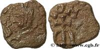 FRANCE Denier à l’E croiseté et aux pseudo-légendes POITOU - METALUS VICUS - MELLE (Deux-Sevres) Melle (?) (VII-VIIIe siècles) (12mm, 1,23g, 10h) -