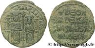 THE MACEDONIAN DYNASTY (867-1081) Follis LEO VI and ALEXANDER Constantinople 886 (27,5mm, 7,78g, 6h) -