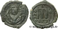 THE EMPIRE FROM ANASTASIUS TO MAURICE TIBERIUS (49 Follis TIBERIUS II CONSTANTINE Nicomédie 581-582 (29mm, 14,04g, 6h) -