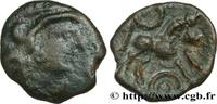 FRANCE Bronze au cheval, BN 8432 AMBIANI (Area of Amiens) Amiens (80) c. 60-40 AC. (14,5mm, 2,20g, 2h) -