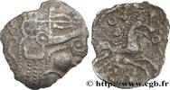 FRANCE Denier d'argent scyphate dit “à l'hippocampe”, fra AMBIANI (Area of Amiens) Amiens (80) c. 60-50 AC. (12mm, 0,59g, 3h) -