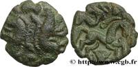 FRANCE Bronze aux sangliers affrontés AMBIANI (Area of Amiens) Amiens (80) c. 60-40 AC. (16mm, 2,60g, h) -