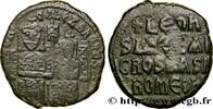 THE MACEDONIAN DYNASTY (867-1081) Follis LEO VI and ALEXANDER Constantinople 886 (25,5mm, 8,74g, 6h) -