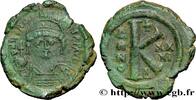 THE EMPIRE FROM ANASTASIUS TO MAURICE TIBERIUS (49 Demi-follis JUSTINIAN I Constantinople 557-558 (26mm, 9,13g, 6h) -
