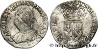FRANCE Teston, 5e type CHARLES IX Limoges 1564 (28mm, 9,41g, 11h) -