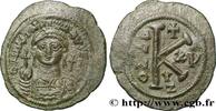 THE EMPIRE FROM ANASTASIUS TO MAURICE TIBERIUS (49 Demi-follis JUSTINIAN I Cyzique 545-546 (27mm, 9,32g, 6h) -