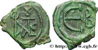 THE EMPIRE FROM ANASTASIUS TO MAURICE TIBERIUS (49 Pentanummium JUSTIN II Constantinople 567-578 (15mm, 2,22g, 12h) -