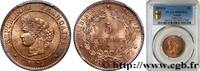 FRANCE 5 centimes Cérès III REPUBLIC Bordeaux 1874 (25mm, 5g, 6h) -
