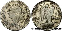 FRANCE 30 sols dit au génie, type FRANÇOIS LOUIS XVI Paris 1792 (29mm, 10,15g, 6h) -