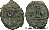 THE EMPIRE FROM ANASTASIUS TO MAURICE TIBERIUS (49 Decanummium MAURICIUS TIBERIUS Constantinople 585-586 (16,5mm, 3,83g, 6h) -