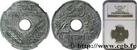 FRANCE 20 centimes État français, lourde FRENCH STATE 1941 (24mm, 3,5g, 6h) -