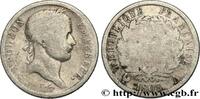 FRANCE 2 francs Napoléon Ier tête laurée, République fran PREMIER EMPIRE / FIRST FRENCH EMPIRE Paris 1808 (27mm, 9,38g, 6h) -
