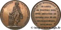 FRANCE Médaille, Inauguration du monument de David de Pur MONUMENTS Suisse, Neuchâtel 1855 (37mm, 23,48g, 12h) -