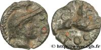 FRANCE Potin TOC/TOC au lion GALLIA BELGICA - SEQUANI (Area of Besançon) c.58-50 AC. (16mm, 2,06g, 11h) -