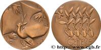 FRANCE Médaille, Conférence de Genève SUISSE Monnaie de Paris (1957) (67mm, 137,2g, 12h) -
