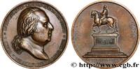FRANCE Médaille, Statue équestre d’Henri IV MONUMENTS 1817 (50mm, 66,09g, 12h) -