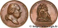 FRANCE Médaille du monument au duc de Berry MONUMENTS 78 - Versaille 1824 (50,5mm, 51,86g, 12h) -