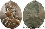FRANCE Plaque, Les visages de la République, Marianne FRANCE n.d. (220mm, 686g, 12h) -