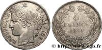 FRANCE 5 francs Cérès, sans légende GOUVERNEMENT DE LA DÉFENSE NATIONALE Bordeaux 1870 (37mm, 24,81g, 6h) -