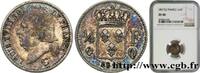 FRANCE 1/4 franc Louis XVIII LOUIS XVIII Perpignan 1817 (15mm, 1,25g, 6h) -