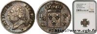 FRANCE 1/4 franc Louis XVIII LOUIS XVIII Rouen 1823 (15mm, 1,32g, 6h) -