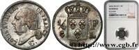 FRANCE 1/4 franc Louis XVIII LOUIS XVIII Bayonne 1824 (14,95mm, 1,22g, 6h) -