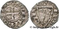 FRANCE Denier anonyme BERRY - LORDSHIP OF VIERZON - BLANCHE DE JOIGNY Vierzon n.d. (18mm, 0,85g, 12h) -