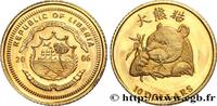 LIBERIA 10 Dollars Proof Panda LIBERIA 2006 (11mm, 0,5g, 12h) -