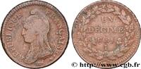 FRANCE Un décime Dupré, grand module DIRECTOIRE Limoges 1797 (32mm, 19,15g, 6h) -